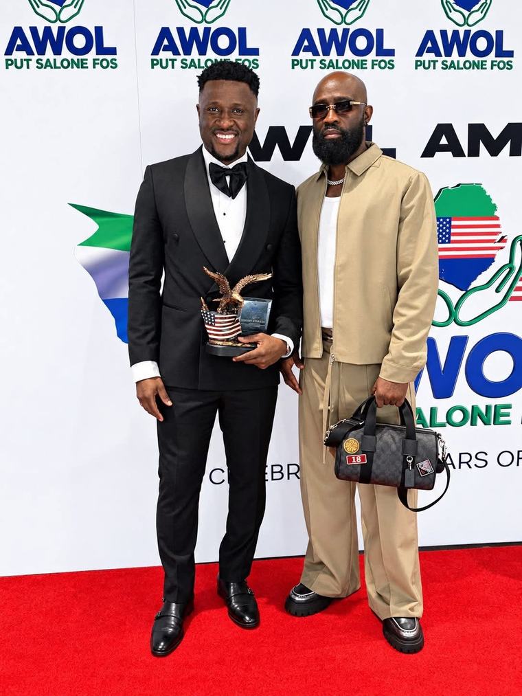 Sierra Leonean Football Icon Rodney Strasser Bags Legendary Sportsman Award in the U.S.